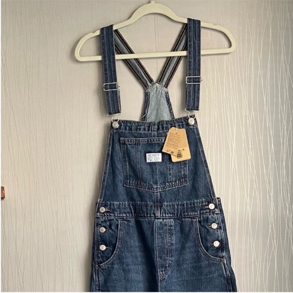 Levi's Women's Vintage Denim Jean Overalls Size Medium - Picture 6 of 14